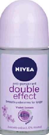 Nivea Roll On Female Double Effect- 50.0ml - Shrink Wrap 6