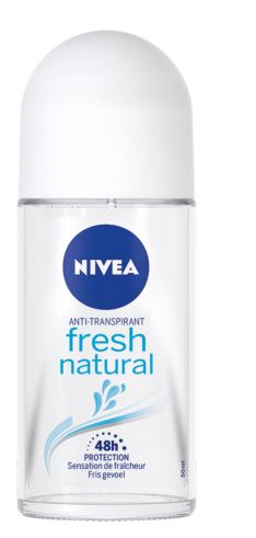 Nivea Roll On Female Fresh Natural- 50.0ml - Shrink Wrap 6