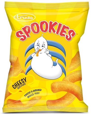 Spookies Maize Puff Cheese Screams- 100.0g - Case 16