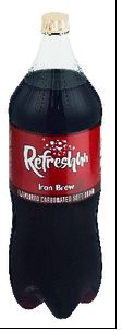 Refreshhh Carbonated Soft Drink Iron Brew- 2.0l - Shrink Wrap 6