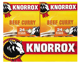 Knorrox cubes Curry Beef- 24.0'S - Shrink Wrap 10