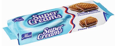 Henro Super Creams Creamy Vanilla- 125.0g - Case 12