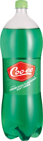 Cooee Carbonated Soft Drink Cream Soda- 2.0l - Shrink Wrap 6