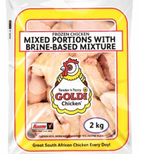 New Goldi IQF Mixed Portions - 2.0kg - Case 6