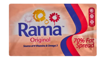 Rama Original Chilled Fat Spread 70% Brick - 250.0g - Case 20