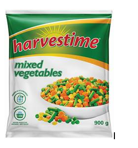 Harvestime Mixed Vegetables - 900.0g - Case 12